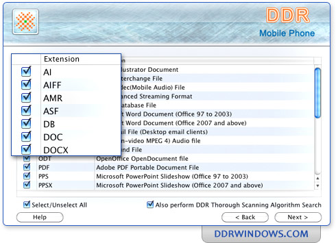 mount ddr recovery data on windows